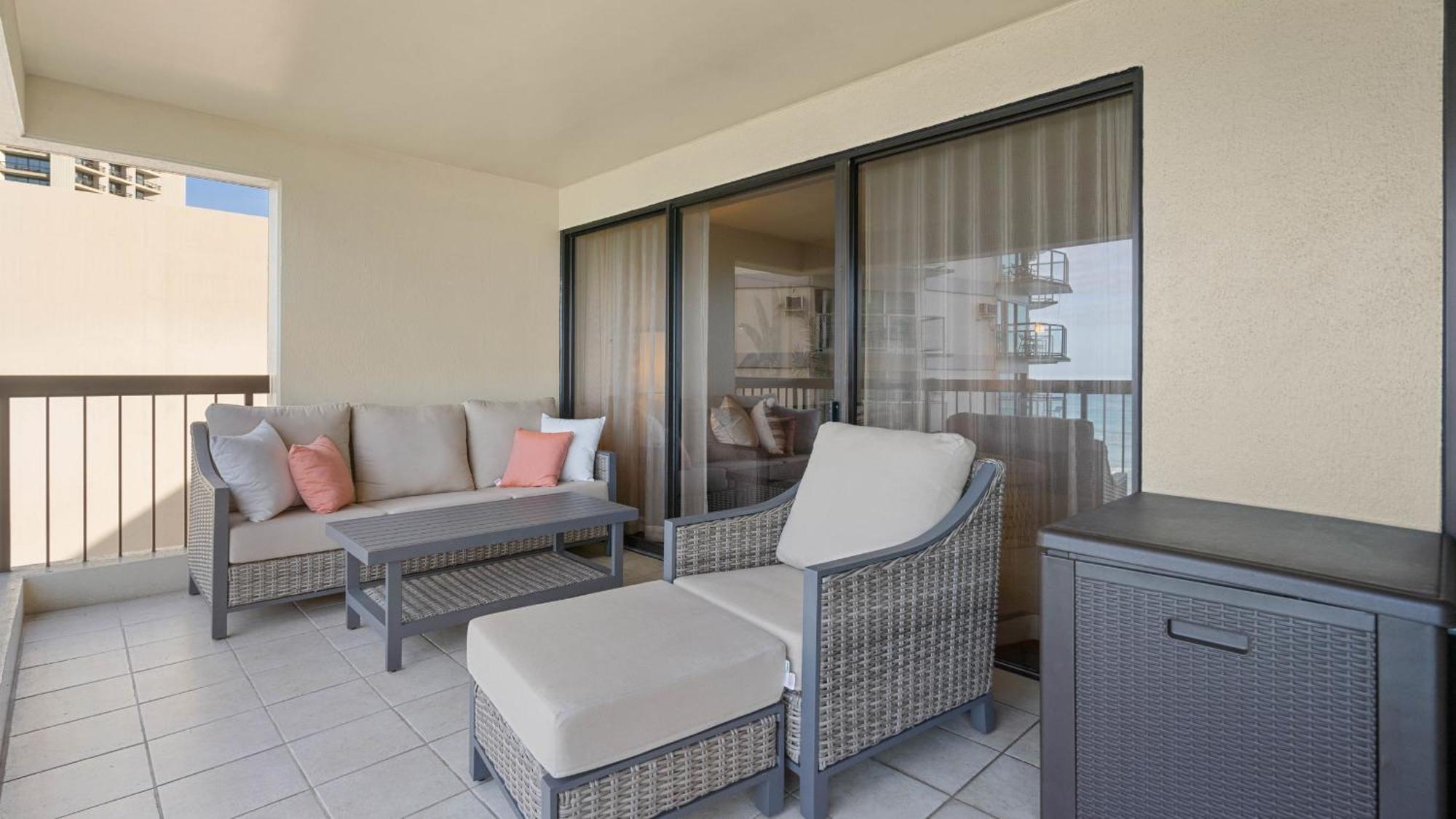 Luxury Oceanfront 2 Bedroom Apartment At Waikiki Beach Tower Honolulu Luaran gambar