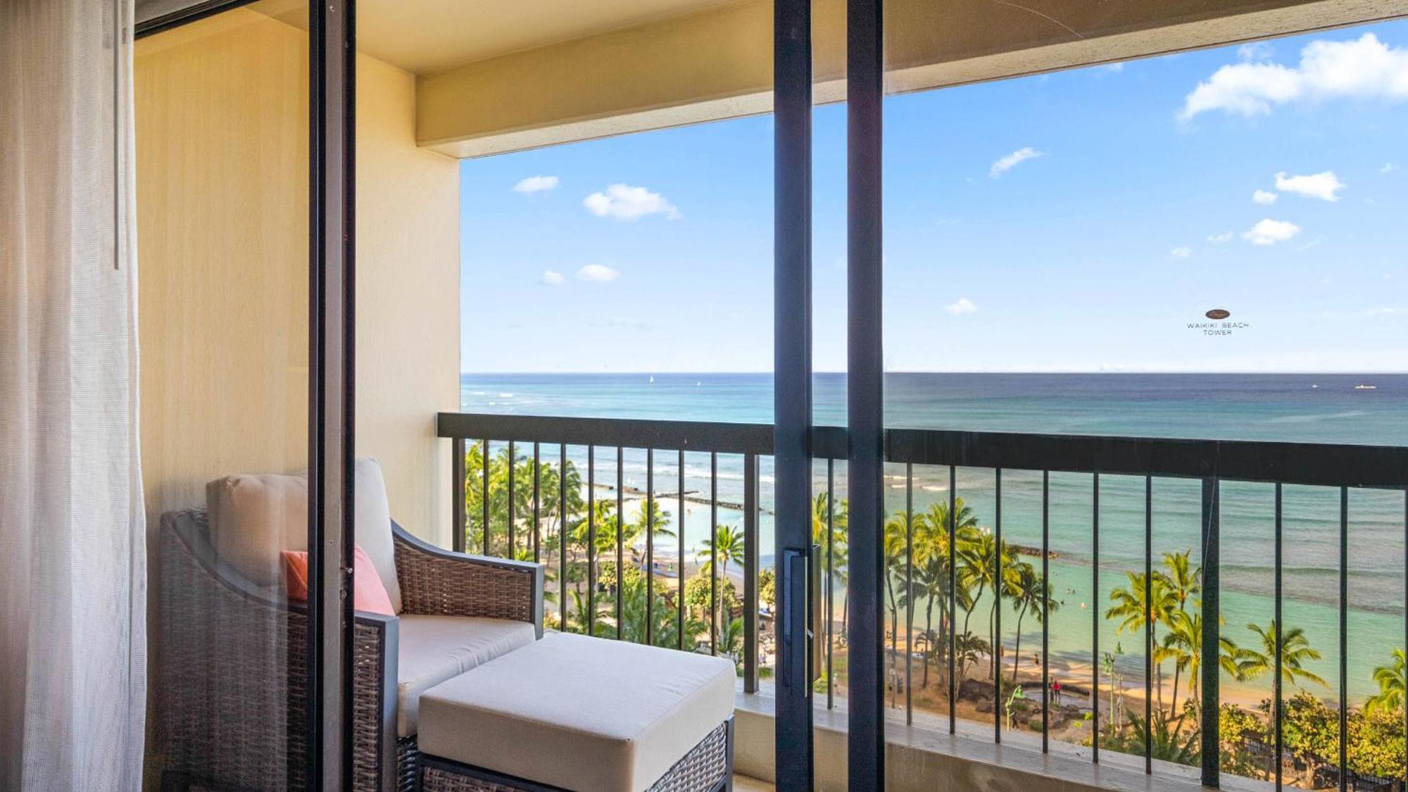 Luxury Oceanfront 2 Bedroom Apartment At Waikiki Beach Tower Honolulu Luaran gambar